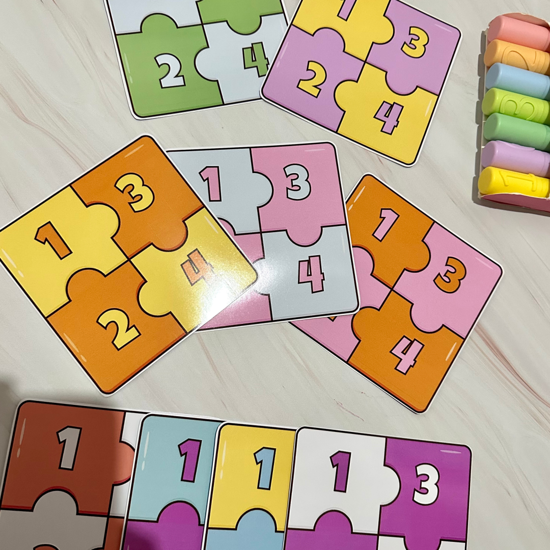 Combinando Cores e Números