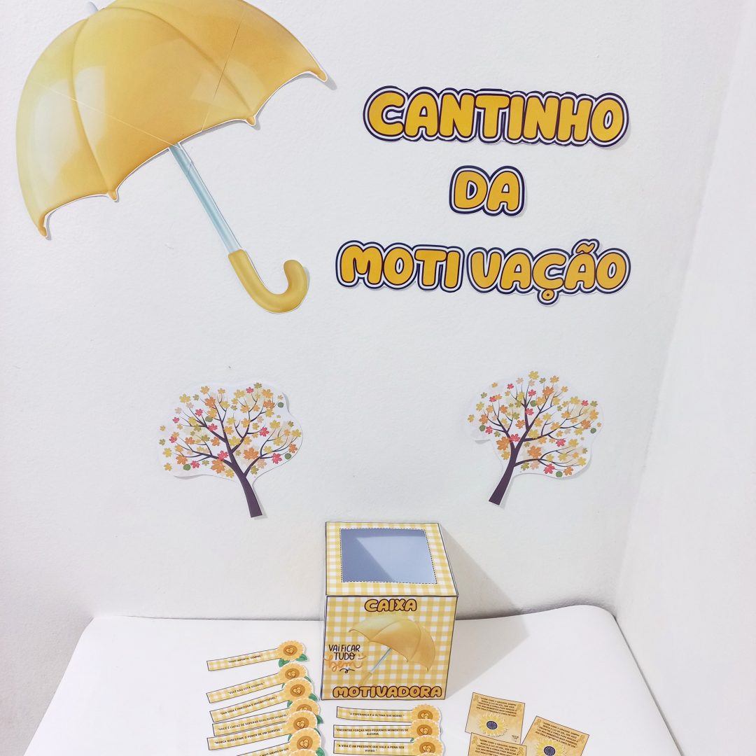 Caixa Motivadora e Painel (SETEMBRO AMARELO)