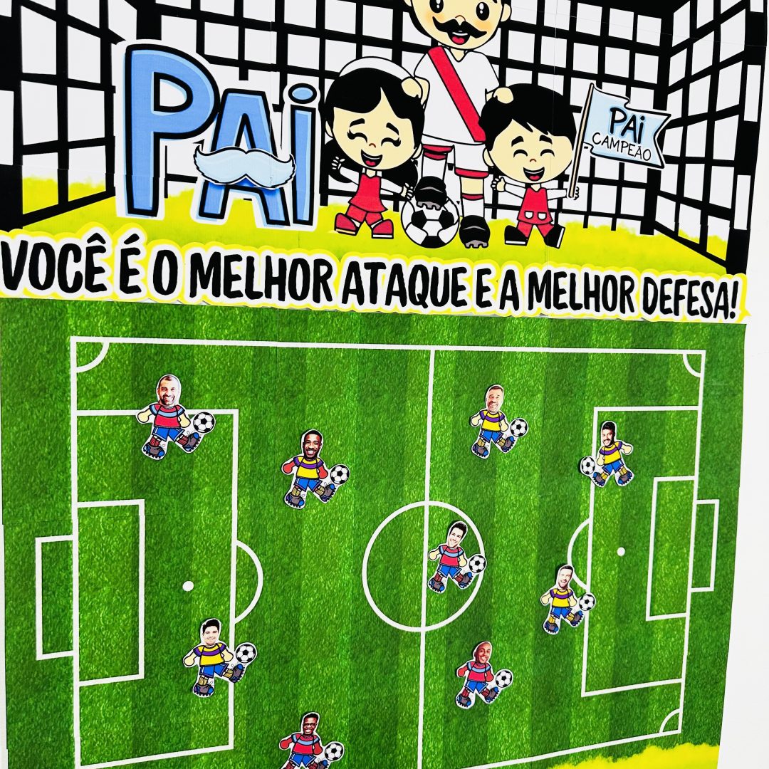 Kit Dia dos Pais com Painel e Lembrancinhas