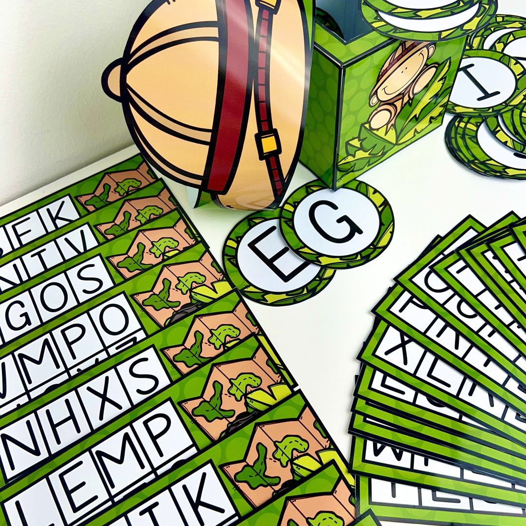 Bingo do Alfabeto Safari