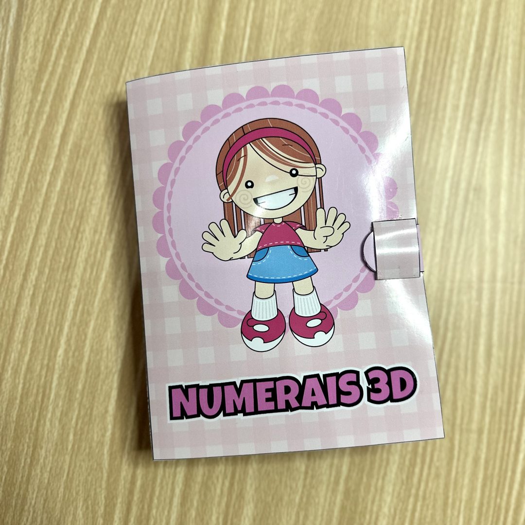Livro 3D Numerais