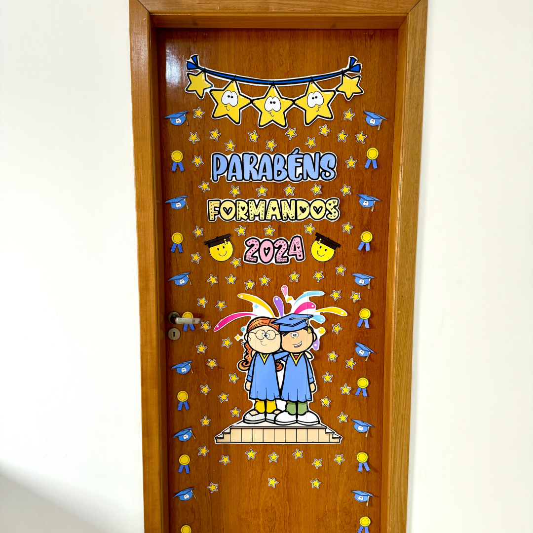 Decoração de Porta Formandos