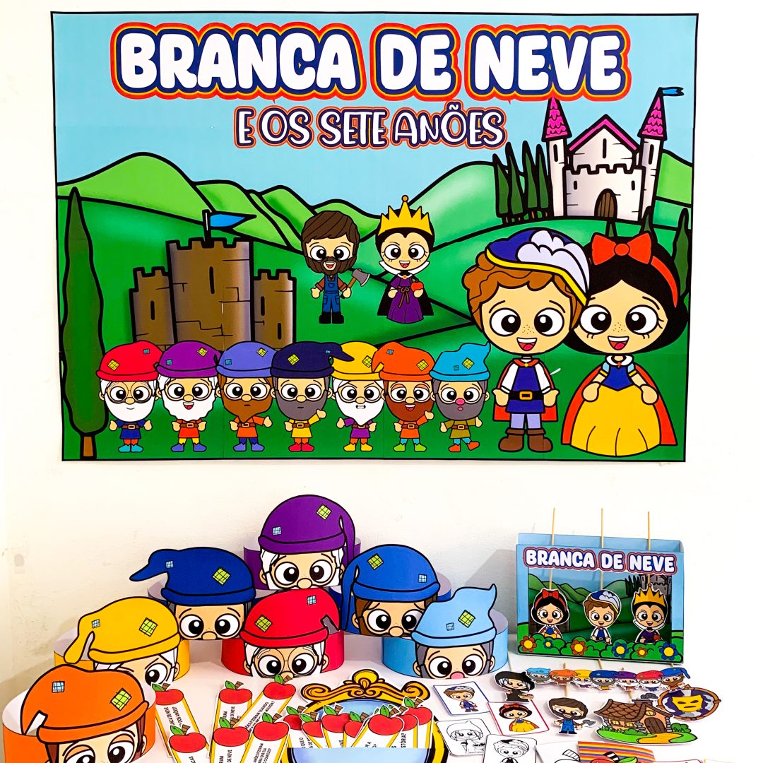 KIT BRANCA DE NEVE 2