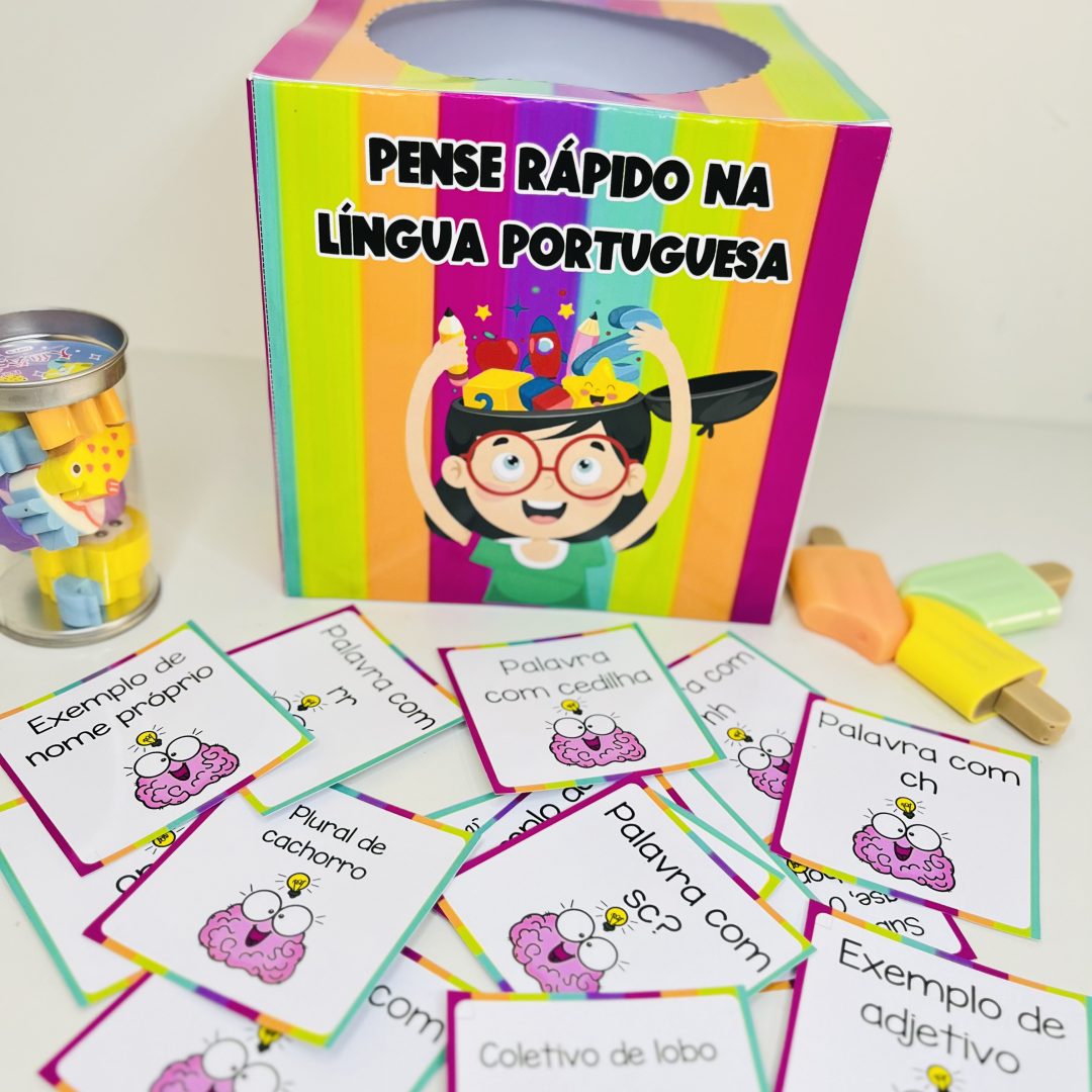 Pense rápido na língua portuguesa.