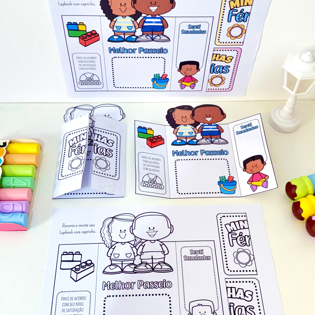 Lapbook Minhas Férias_