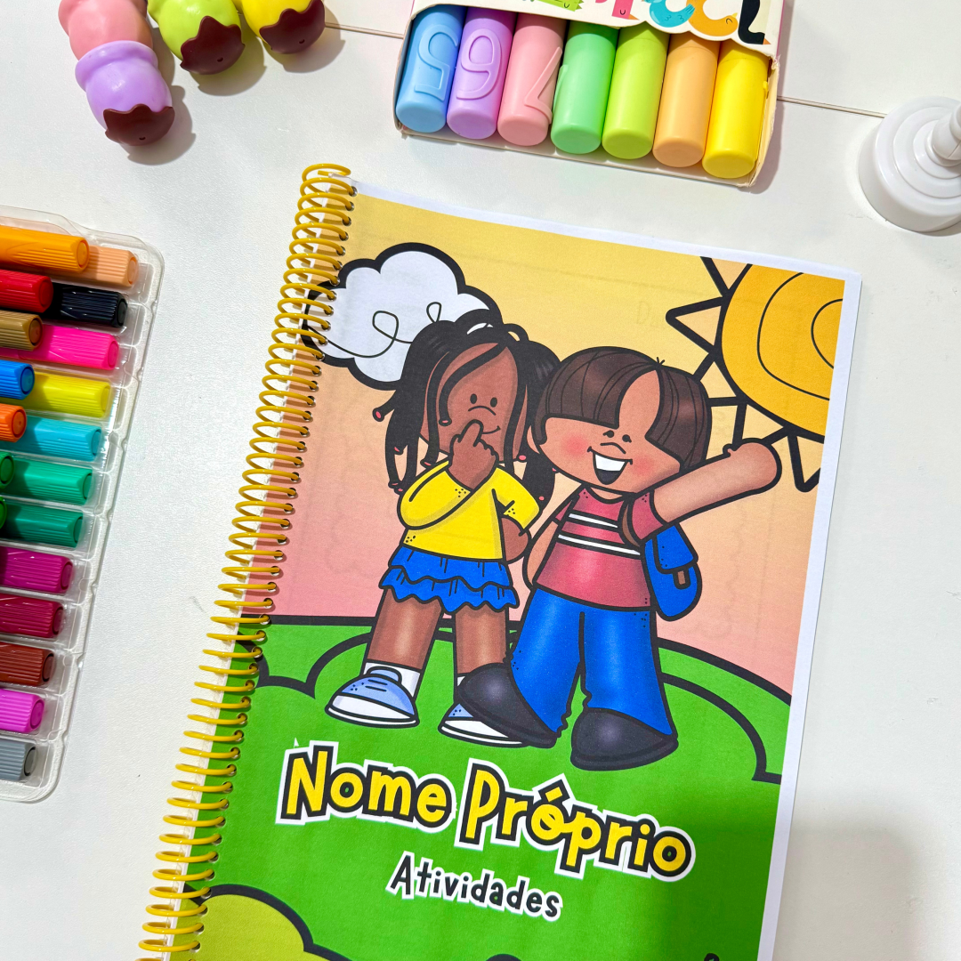 Apostila Atividades Nome Próprio - modelo 2026