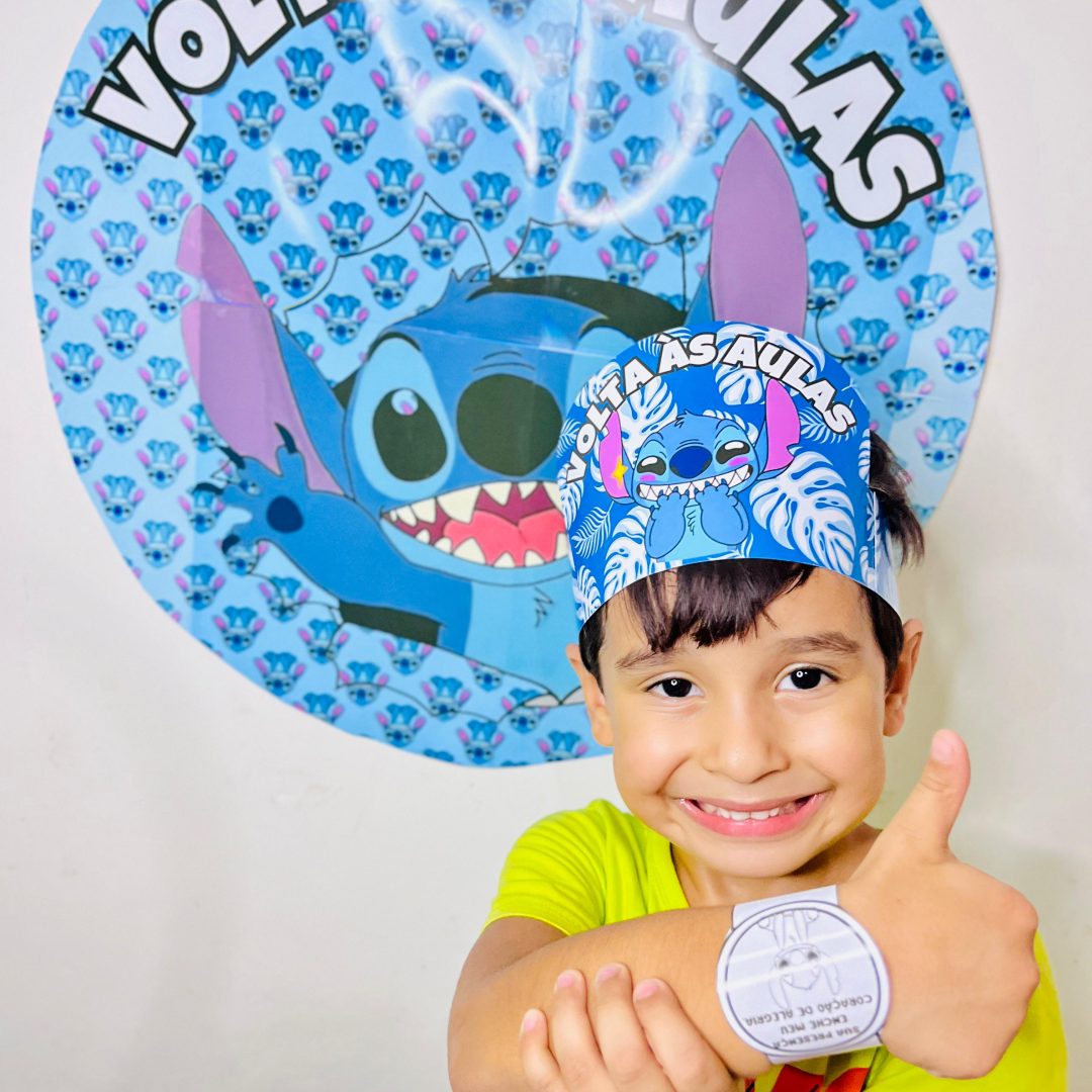 Kit Volta às Aulas - Tema Stitch