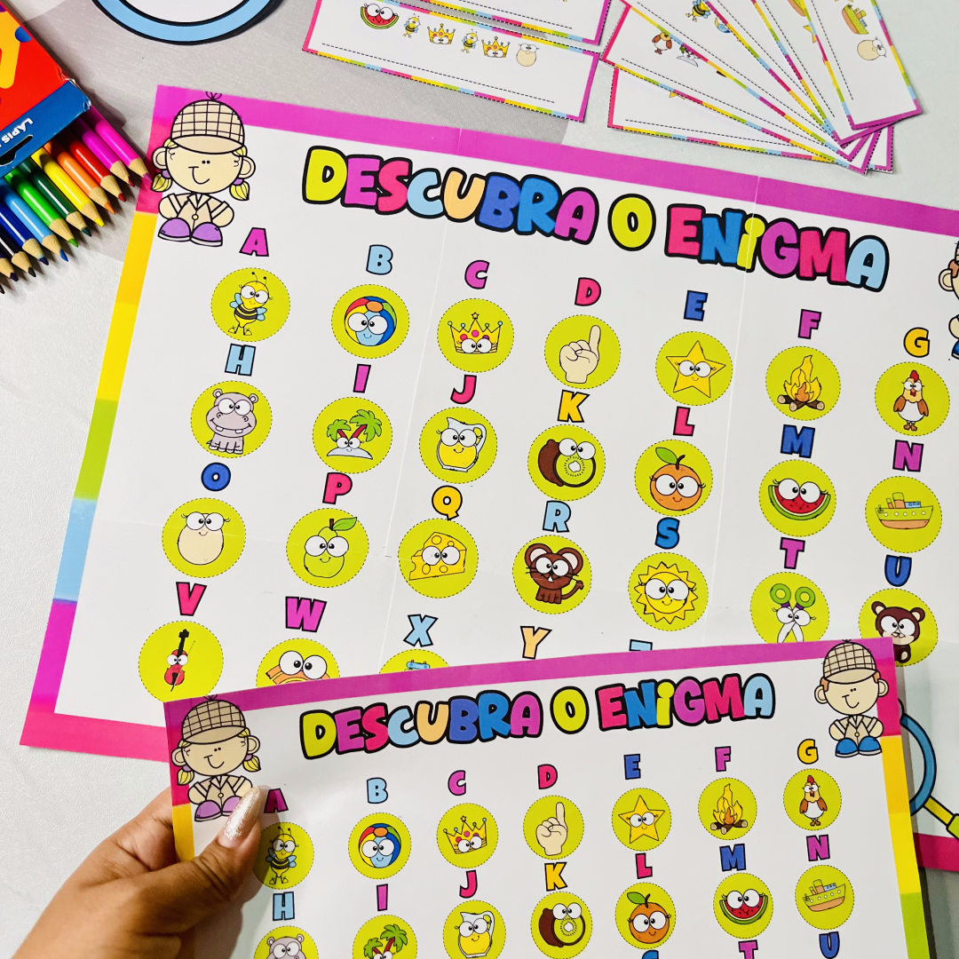 Enigmas Secretos: Descobrindo Palavras