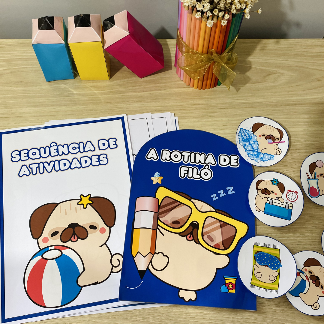 Sequência de atividades - A Rotina de filó
