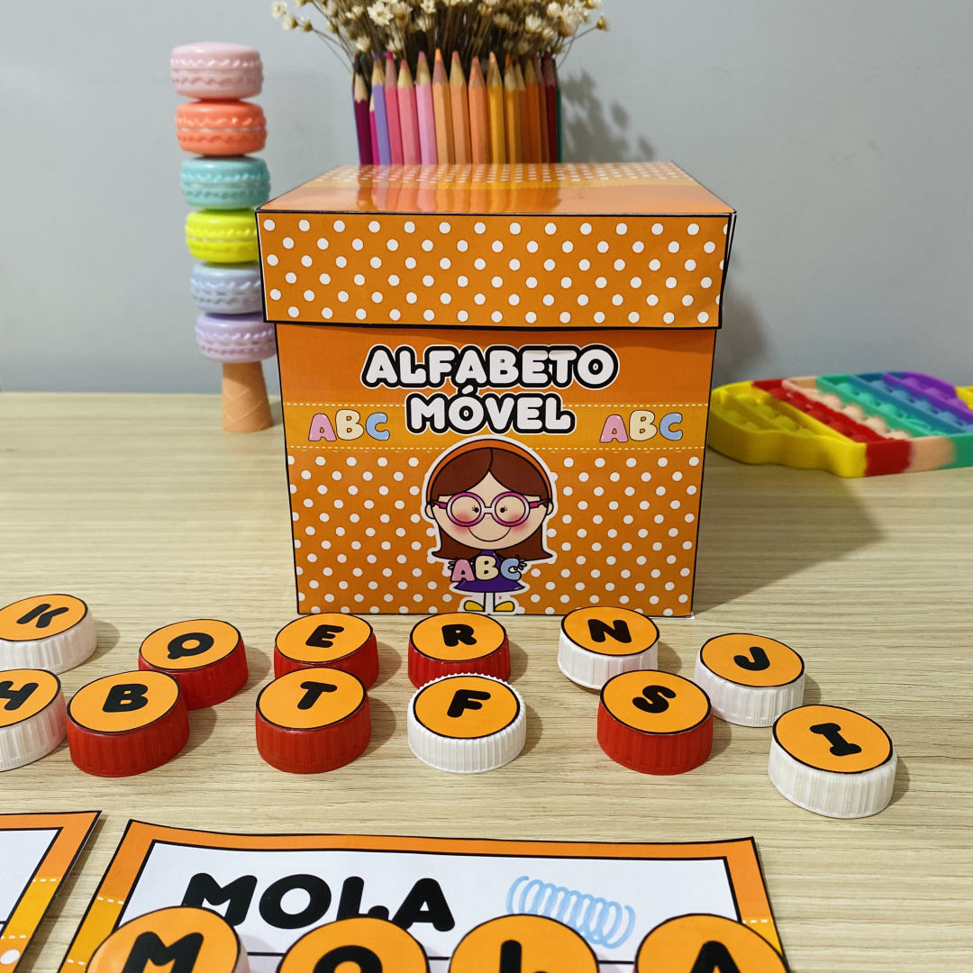 Caixa do Alfabeto Móvel