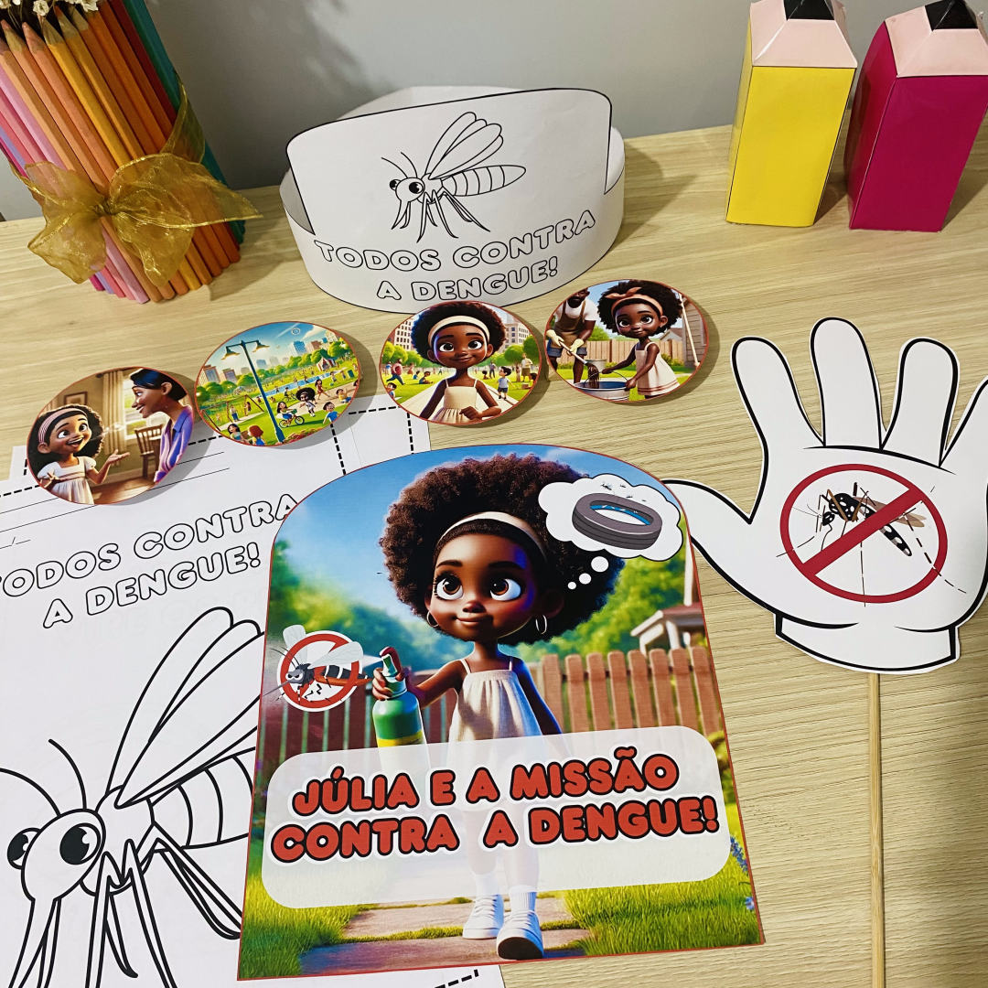 Luva de História: Júlia e a Missão Contra a Dengue