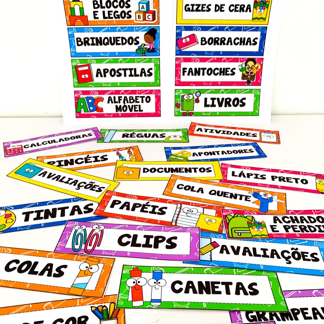 Etiquetas Organizadoras