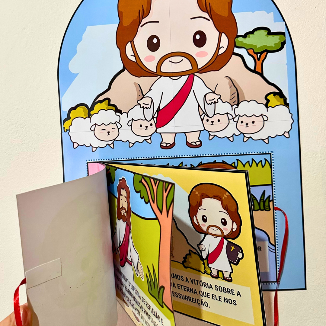 Livro interativo - O verdadeiro significado da páscoa