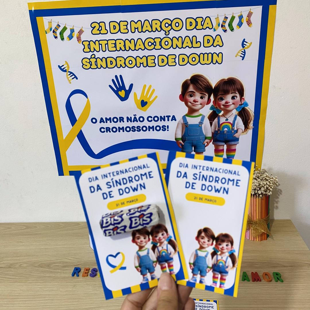 Kit Dia Internacional da Síndrome de Down