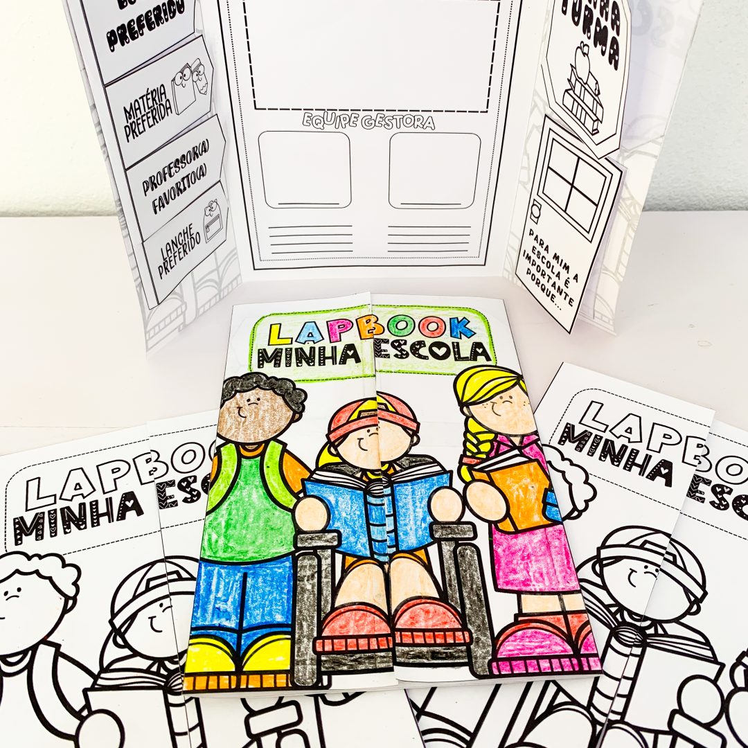  Lapbook Interativo – Minha Escola!