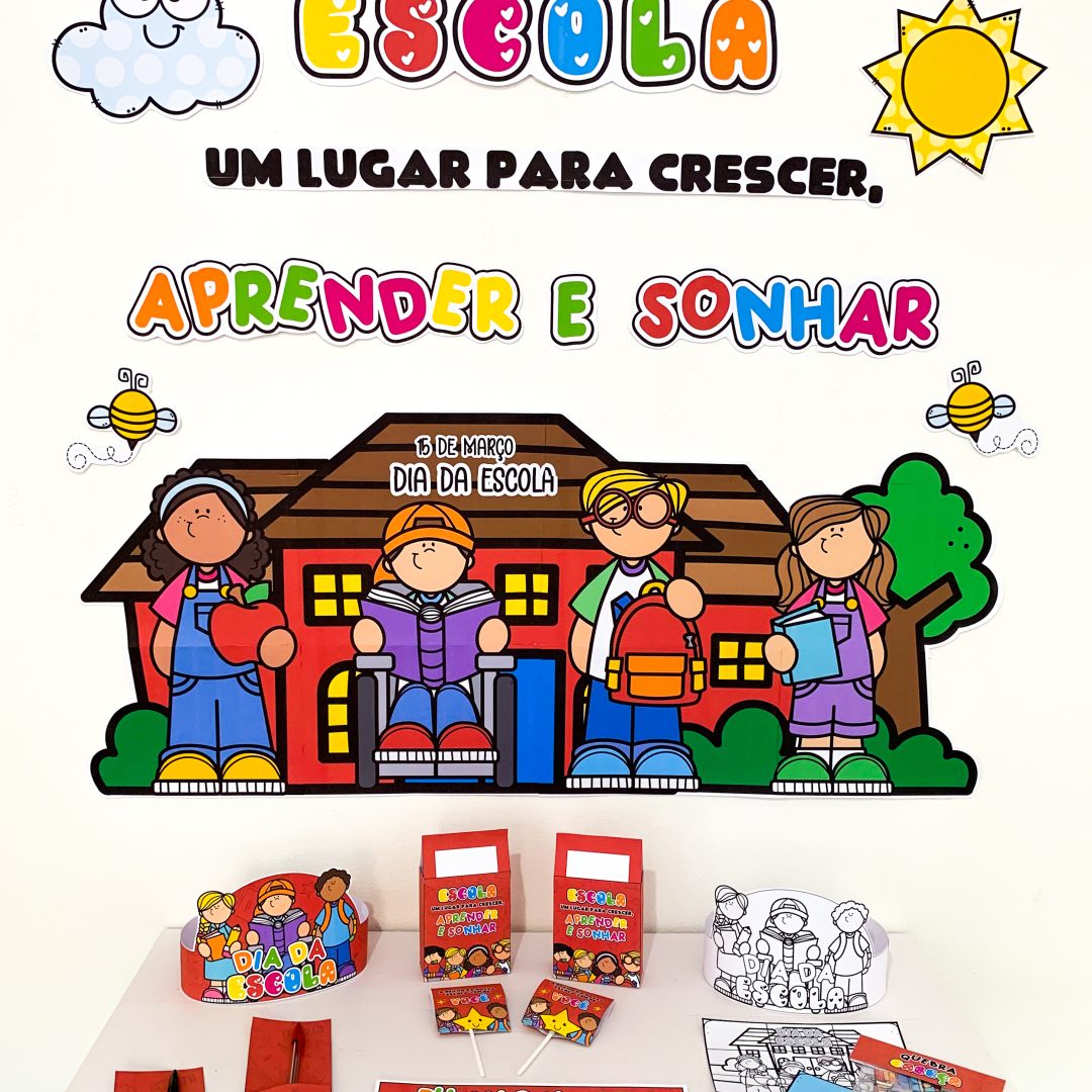 Kit dia da escola