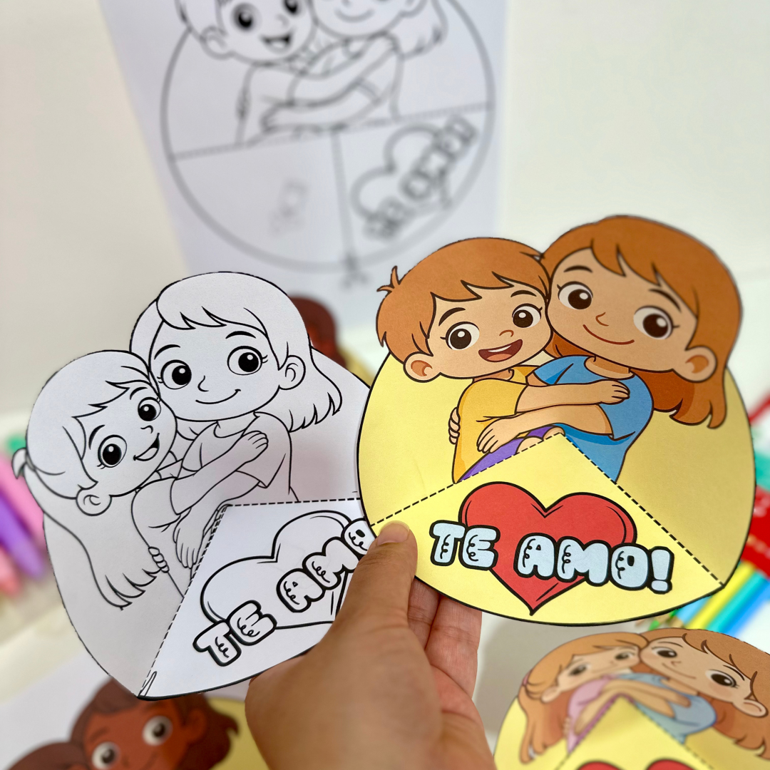 Atividade 3D Dia das Mães