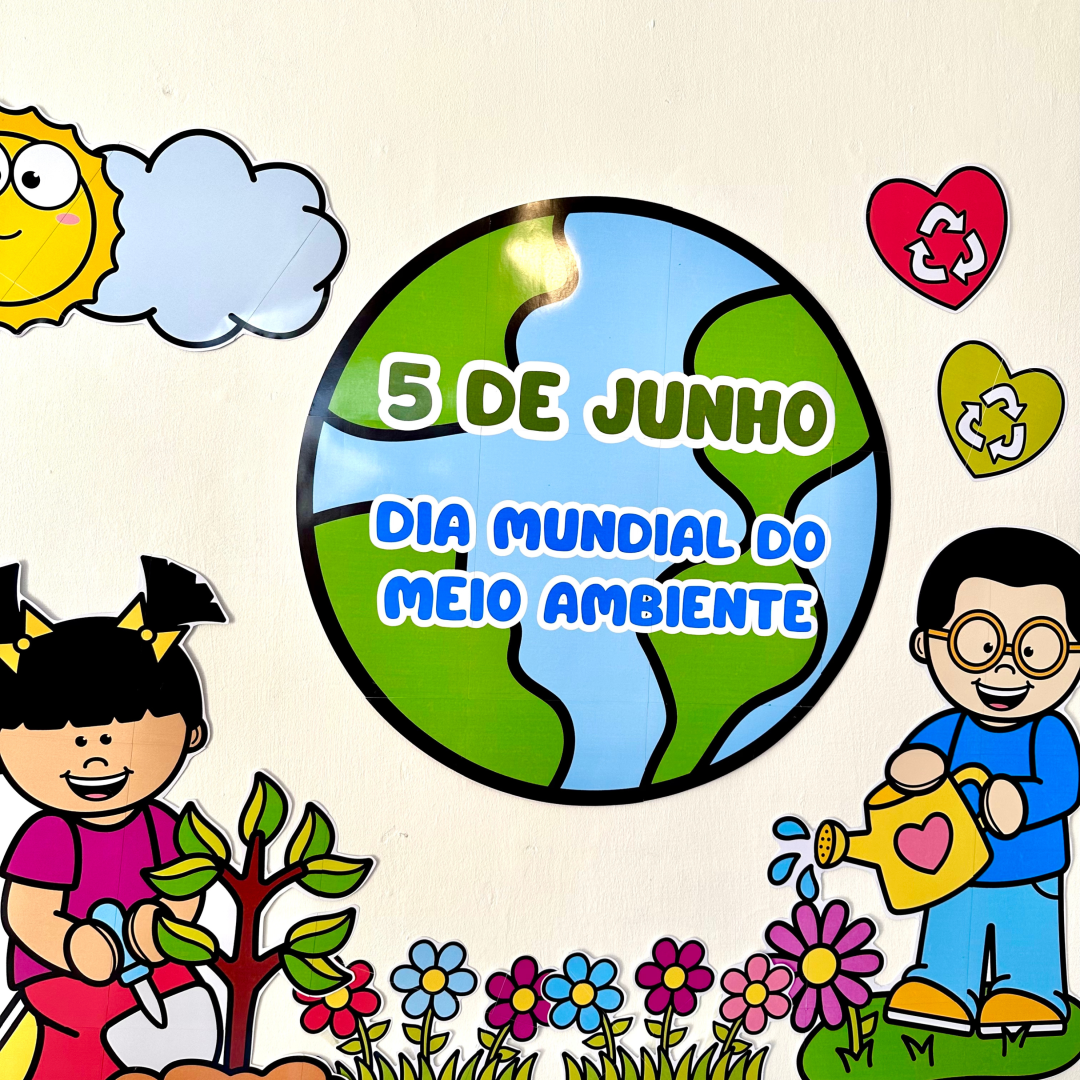 Painel para trabalhar o tema Dia Mundial do Meio Ambiente