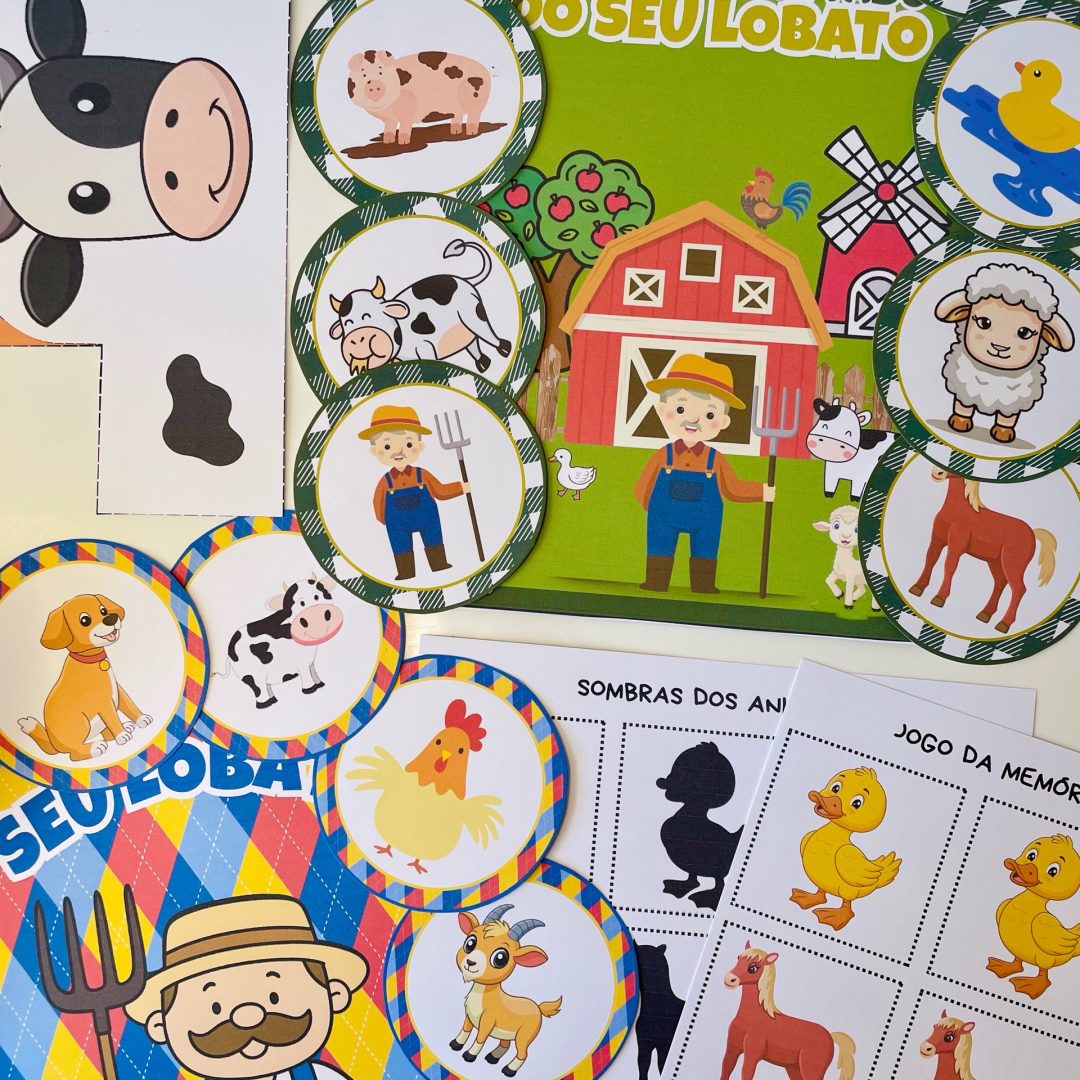Kit Seu Lobato – Um Sítio Cheio de Aprendizado e Encanto! 🐔🎶