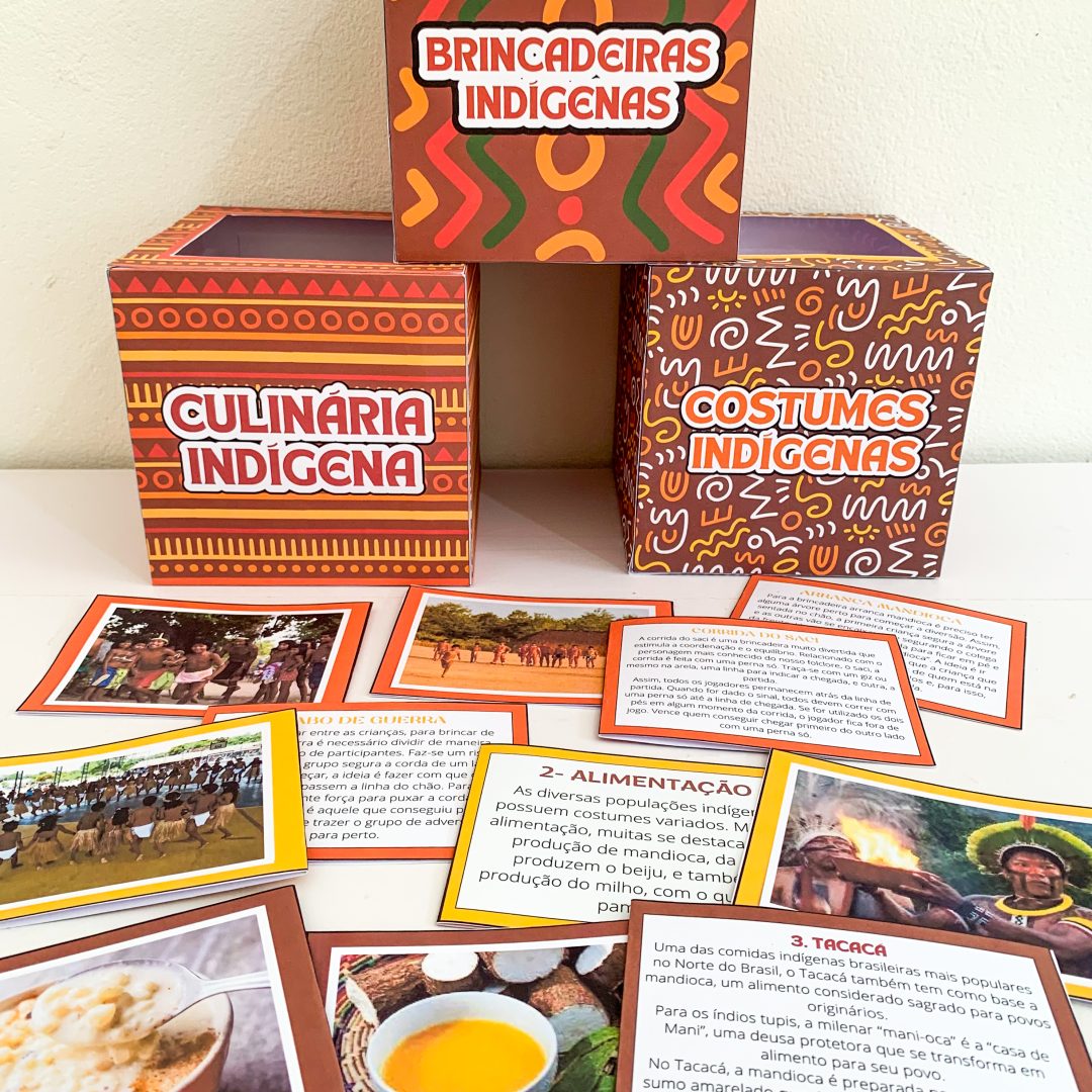  KIT CULTURA INDÍGENA: SABERES QUE ENCANTAM E ENSINAM! 