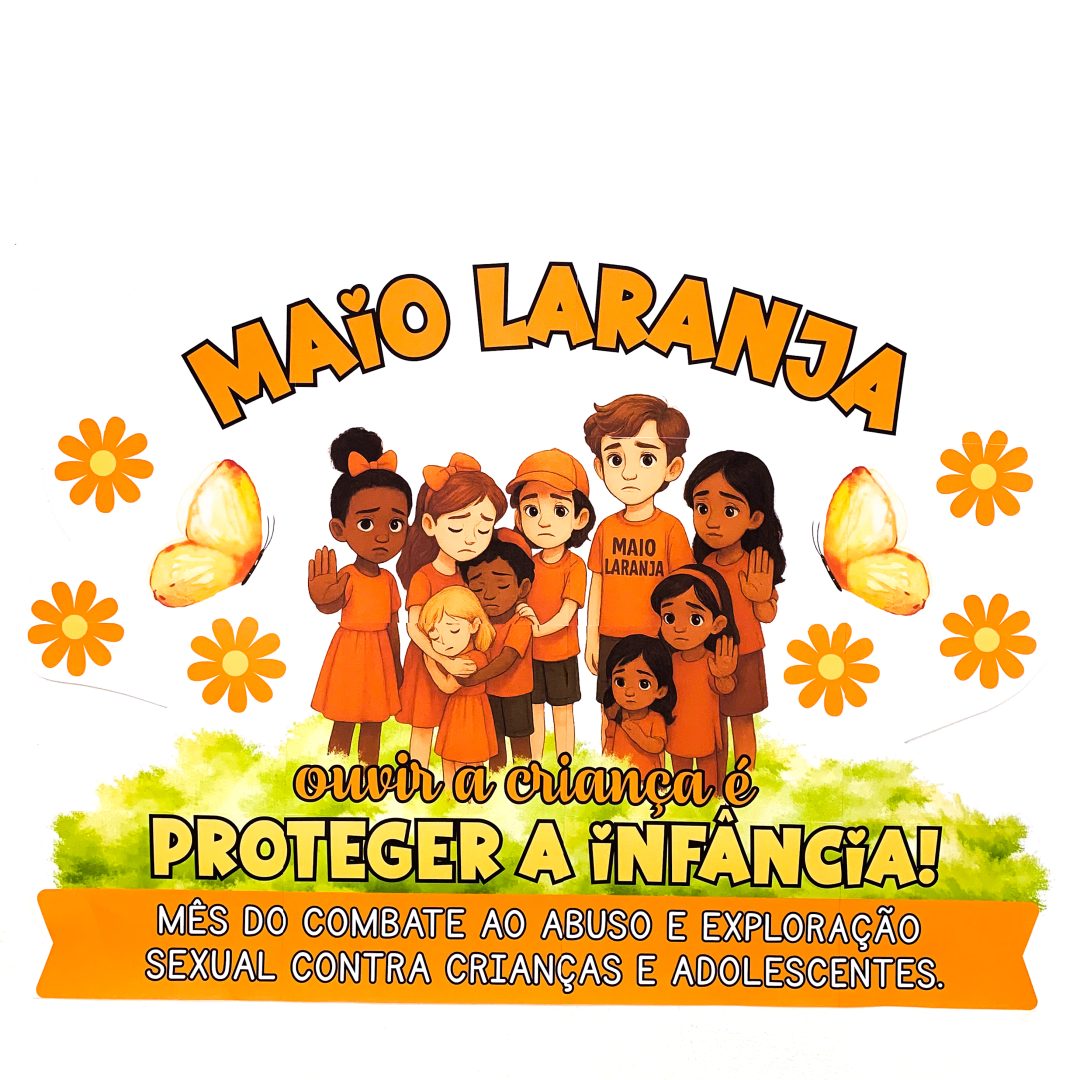 Maio Laranja – Painel de Conscientização