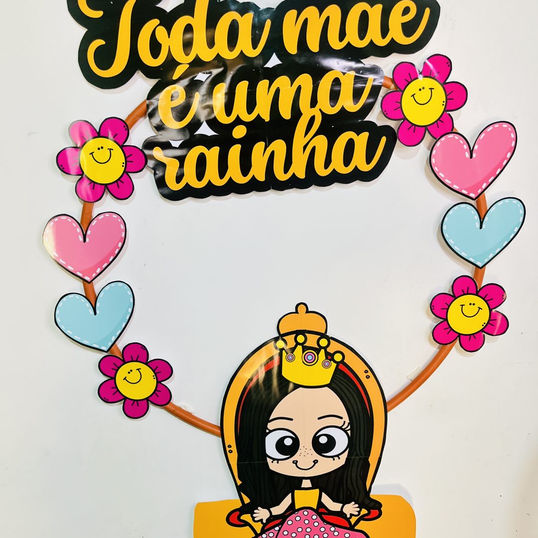 Bambolê Dia das Mães - Decoração para Fotos