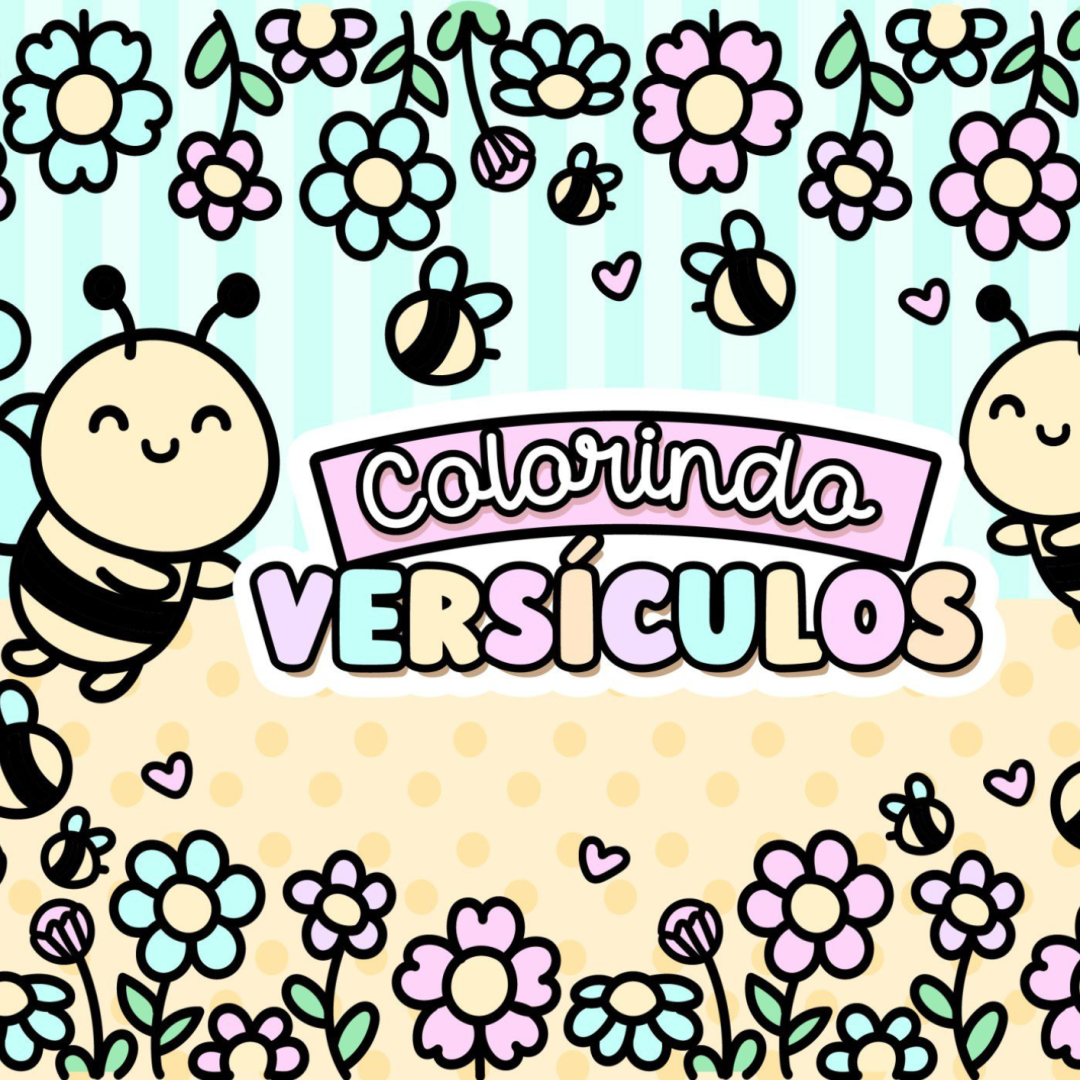 Livro Colorindo Versículos