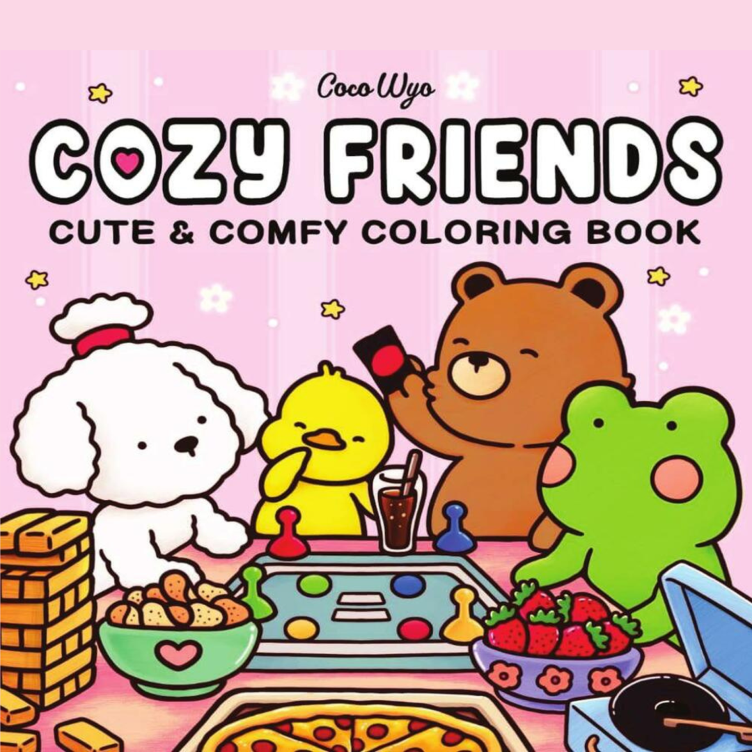 Livro de colorir - Cozy Friends