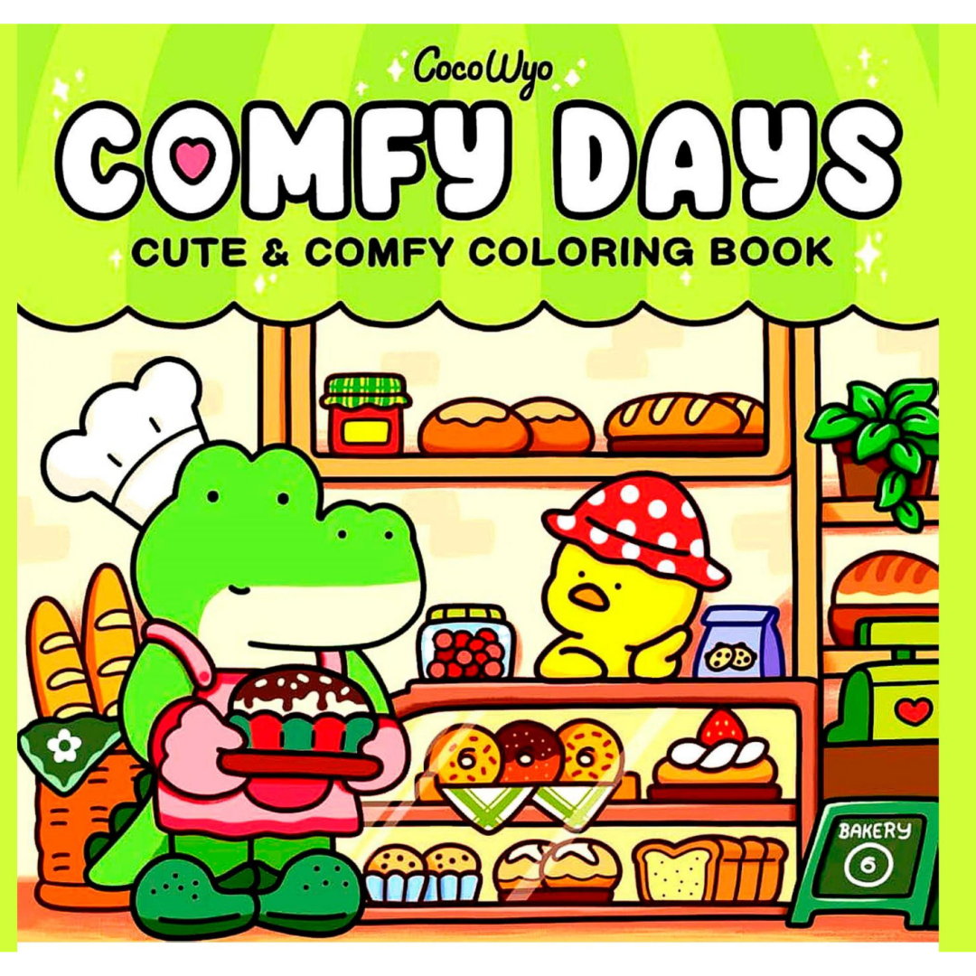 Livro de colorir - Comfy Days