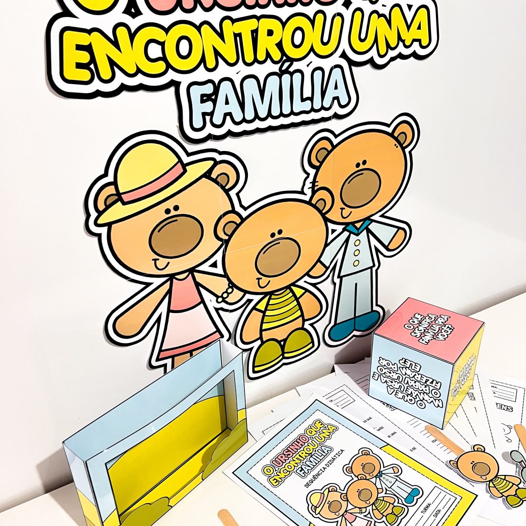 O ursinho que encontrou uma família