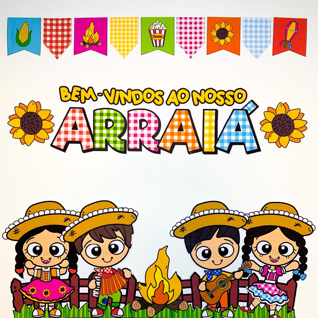 Painel arraiá