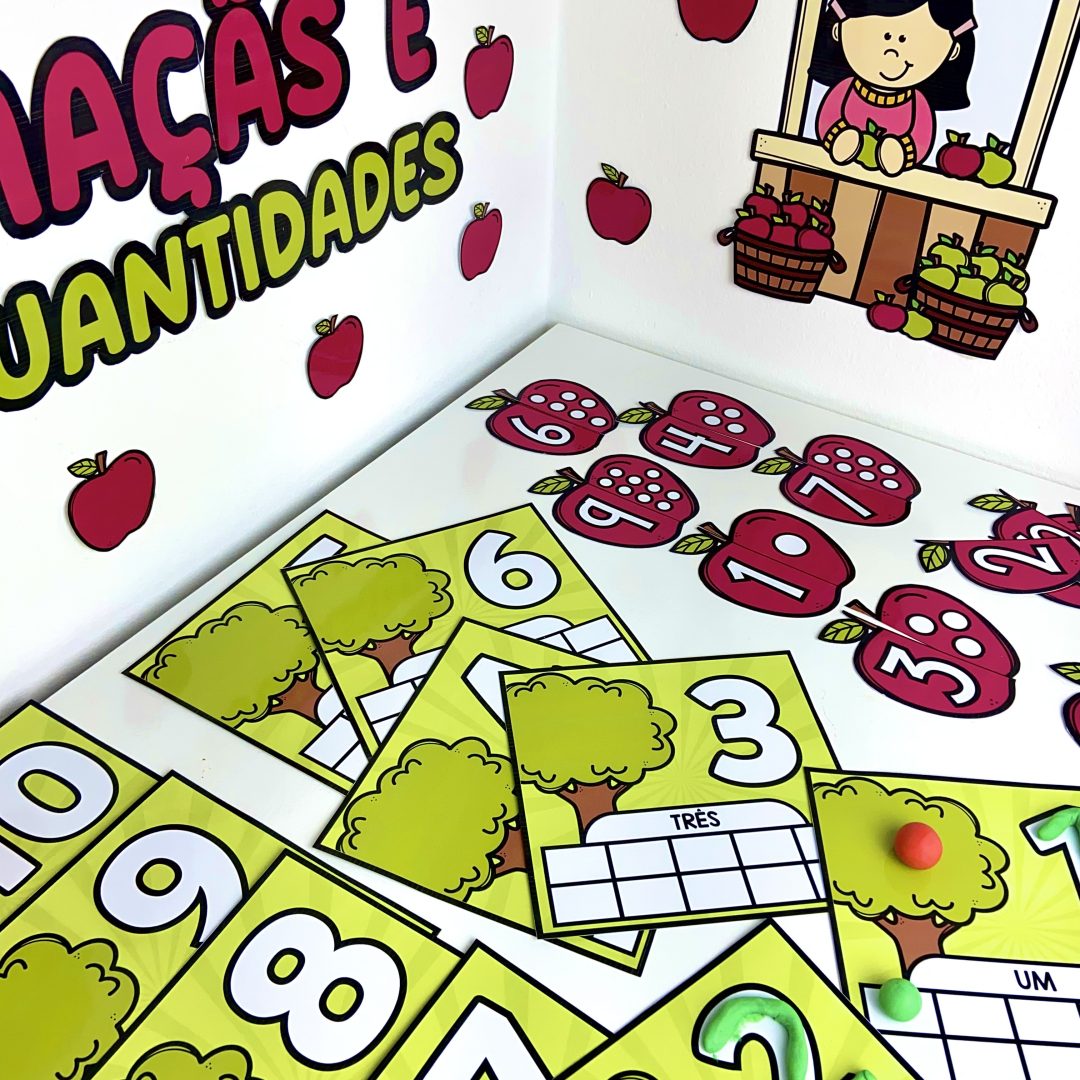 Maçã - Números e quantidades