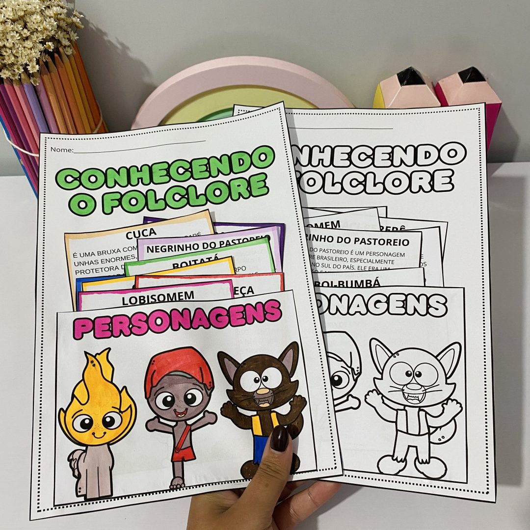Atividade interativa - Personagens Folclore