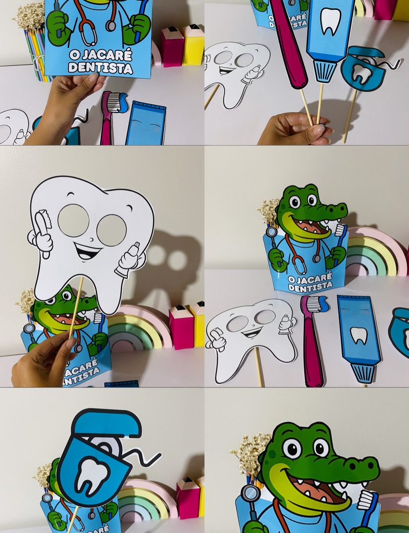 🦷🐊 O Jacaré Dentista 