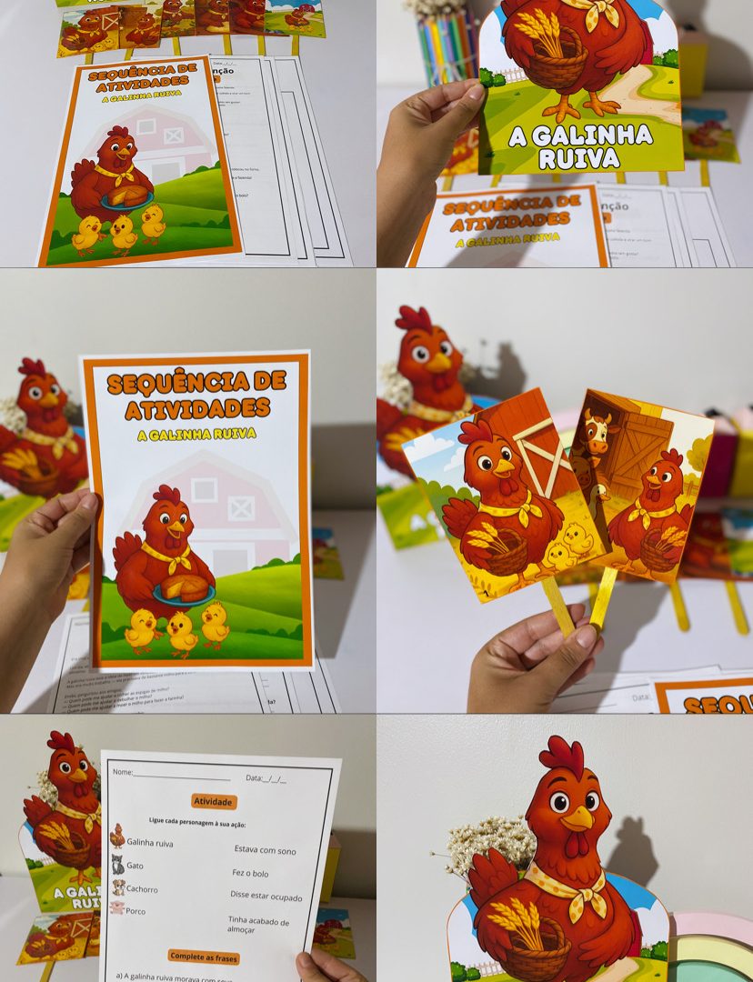 A GALINHA RUIVA
