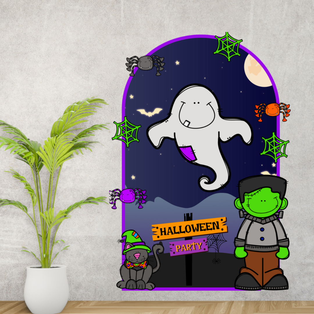 Painel Temático de Halloween