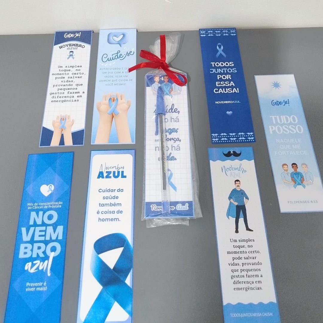kit de marcadores de página Novembro