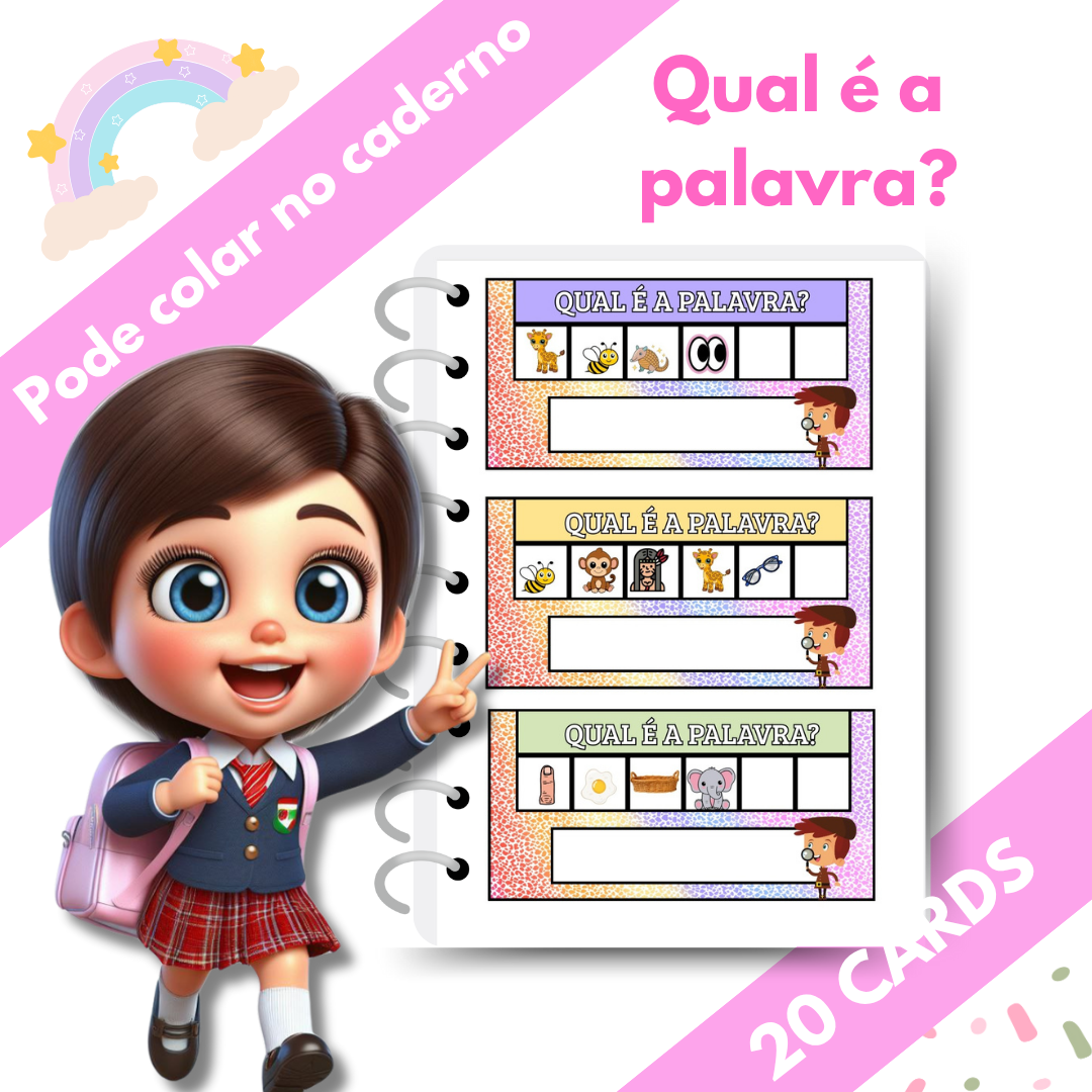 Descubra a Palavra — Aprender Brincando!