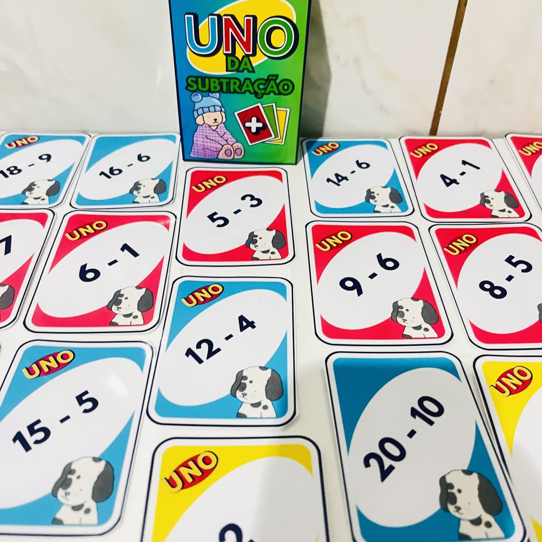UNO da Subtração – Edição Especial Bobbie Goods ✨🐾