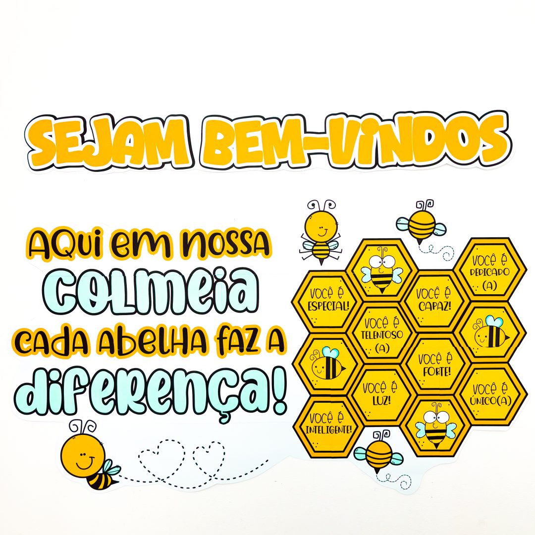 volta às aulas colmeia