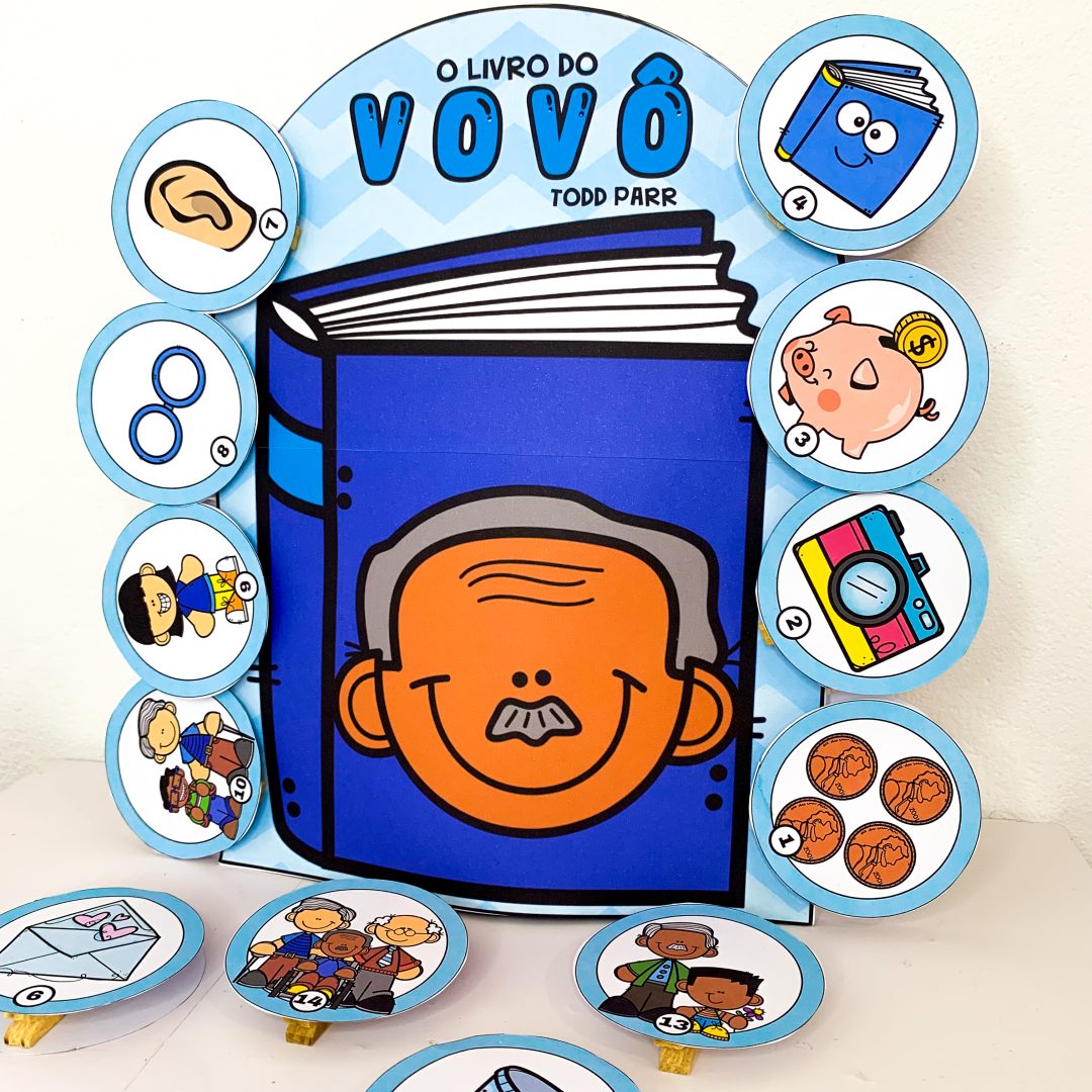 OS LIVROS DO VOVÔ E DA VOVÓ