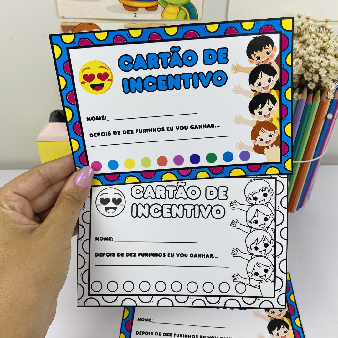 🎉 CARTÃO DE INCENTIVO  🎉
