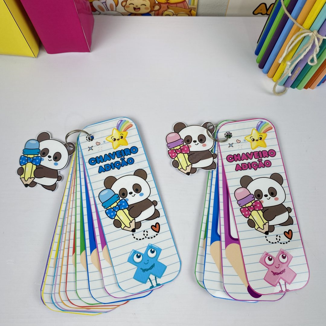 ⭐🐼 CHAVEIRO ADIÇÃO 🐼⭐