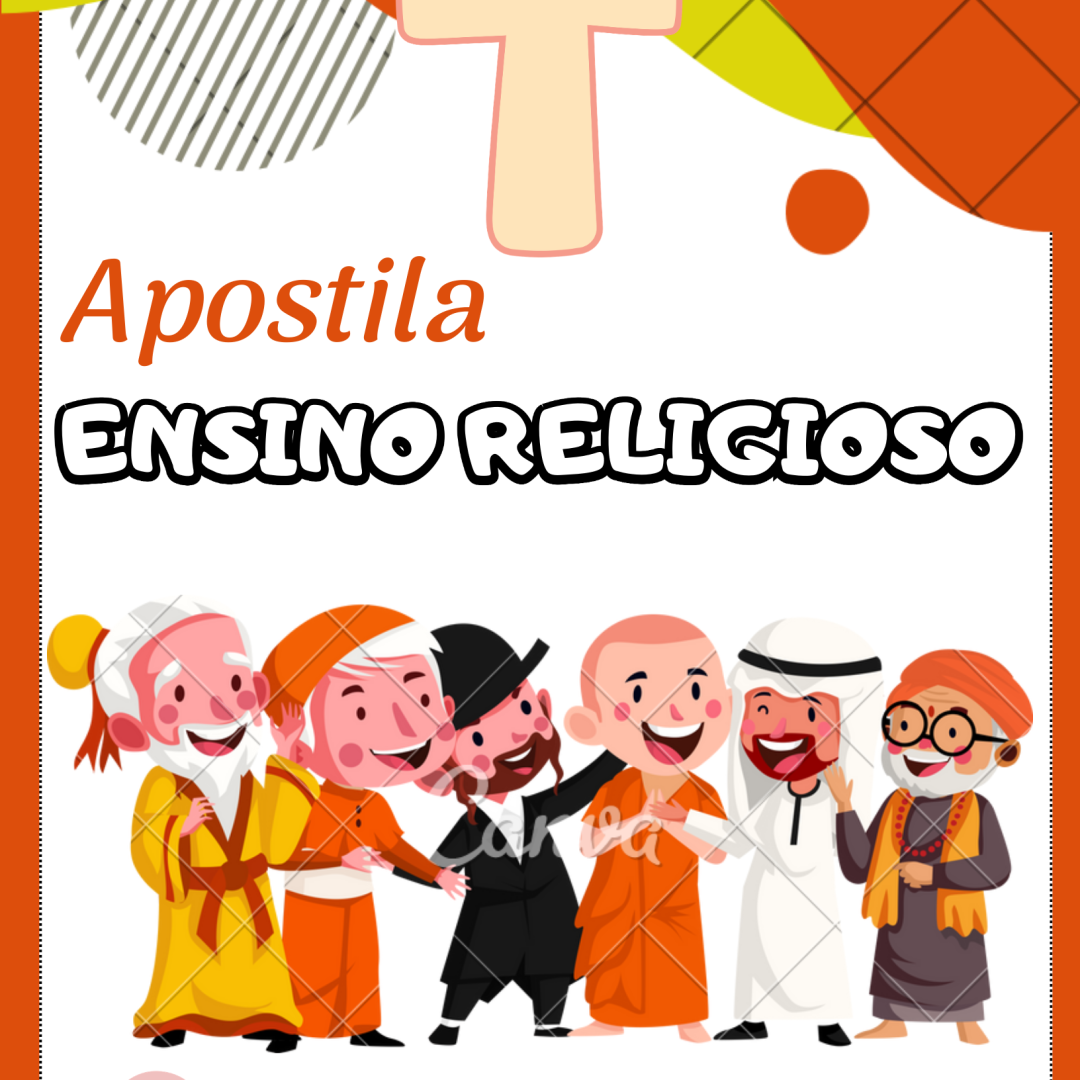 🕎✨ APOSTILA DE ENSINO RELIGIOSO – DO 1º AO 5º ANO ✨📚 51 PÁGINAS