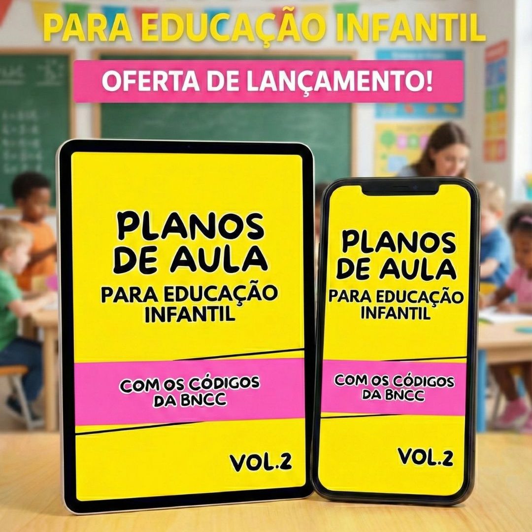 📚 E-book: Planos de Aula para Educação Infantil  - volume 2