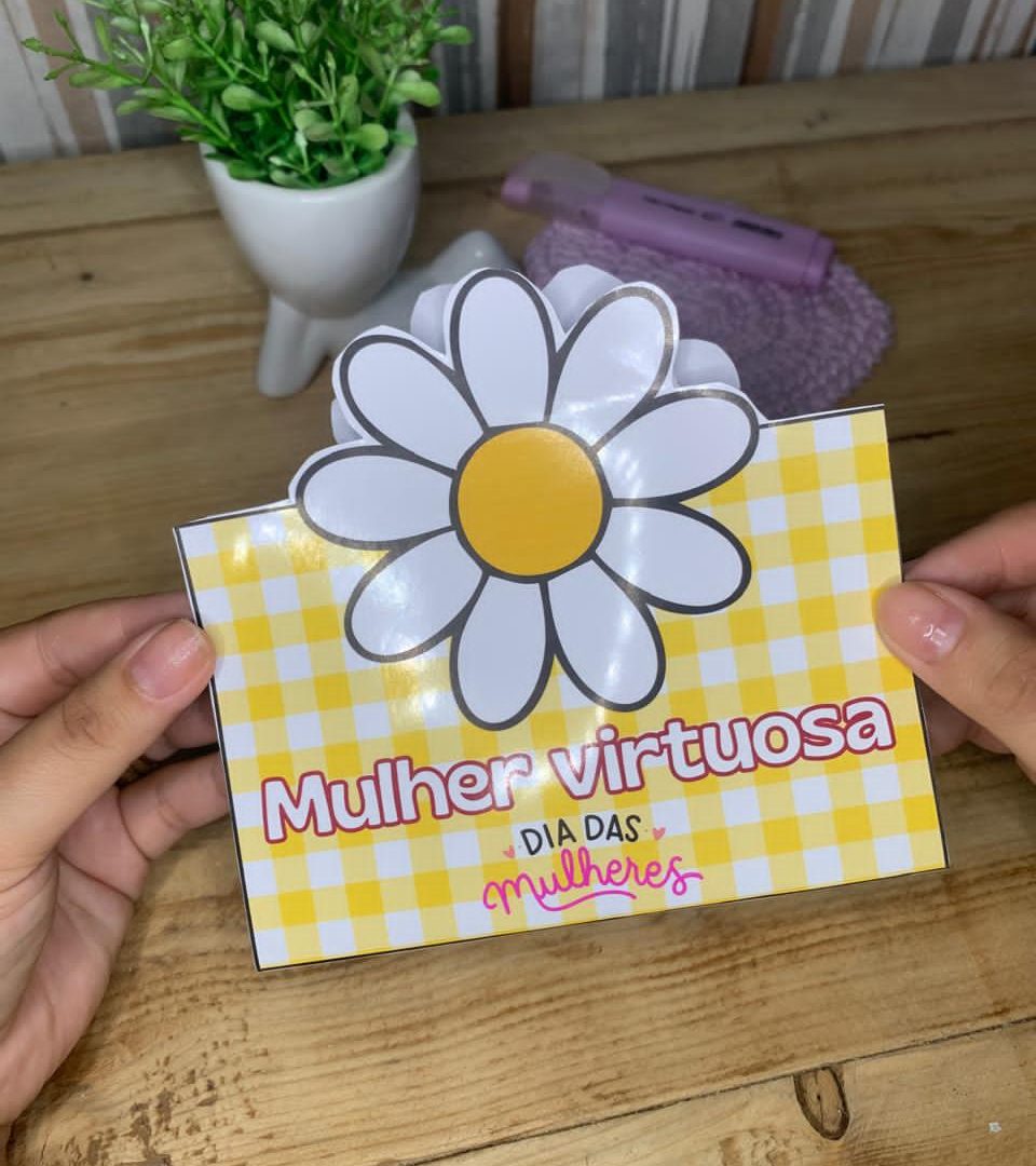 PORTA BOMBOM – DIA DAS MULHERES | Mulher Virtuosa 🌼