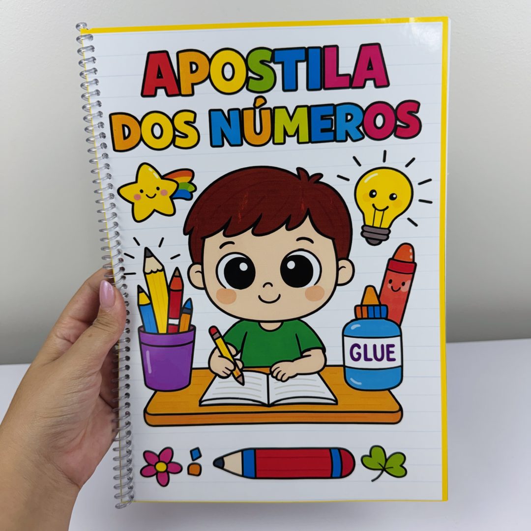📘 APOSTILA NÚMEROS DO 1 AO 10 