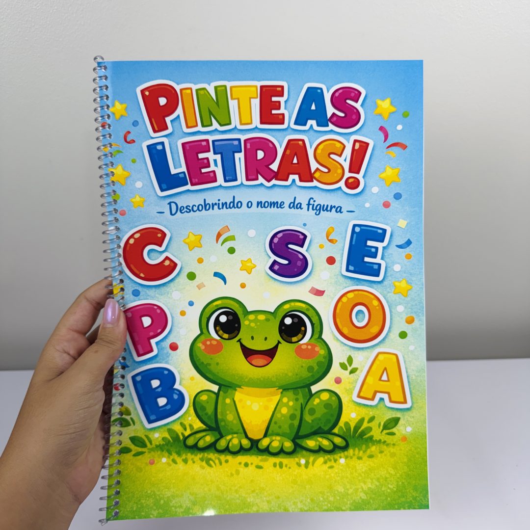 ✨📚 APOSTILA – PINTE AS LETRAS! 📚✨