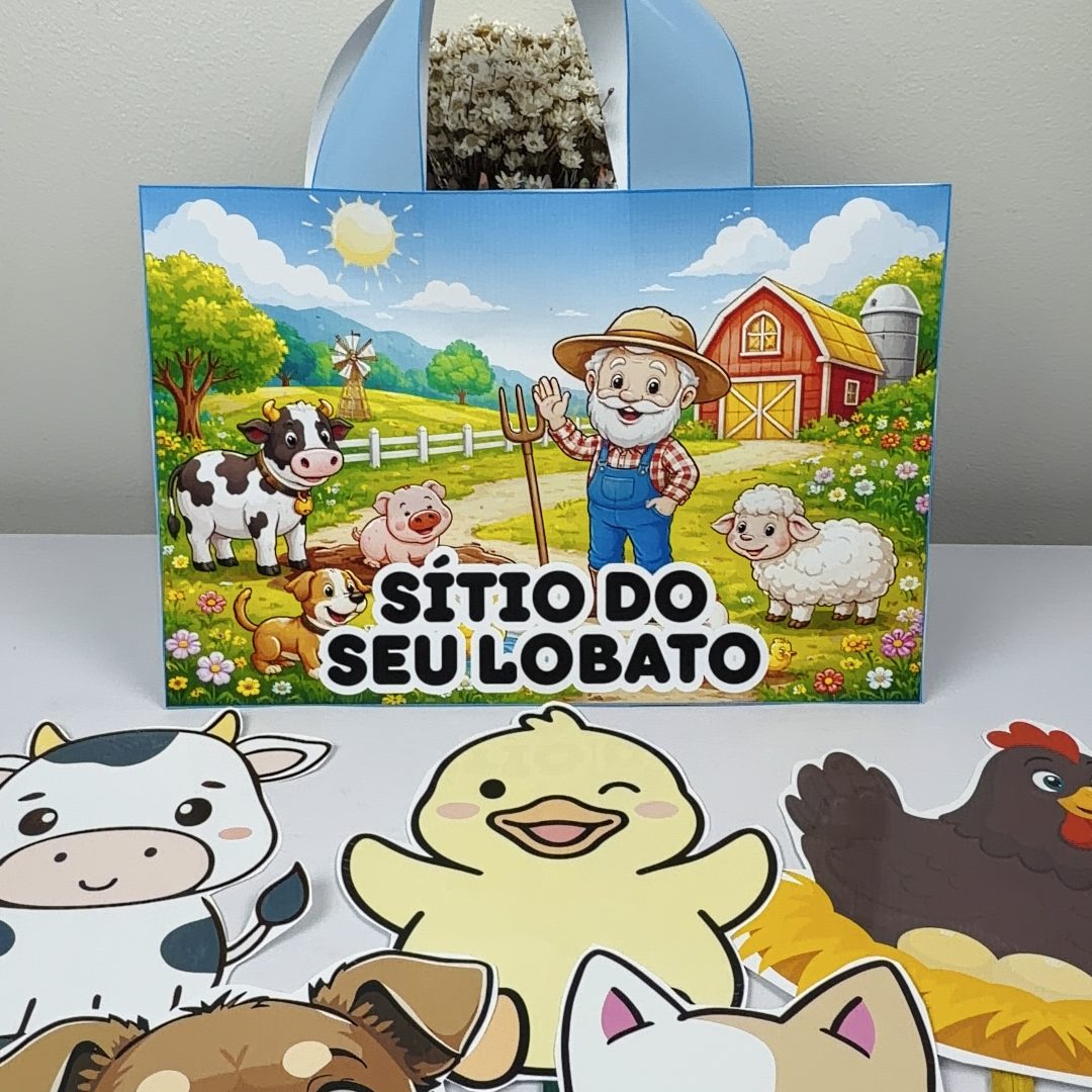 🎶🐄 SACOLA MUSICAL – SÍTIO DO SEU LOBATO 🐷