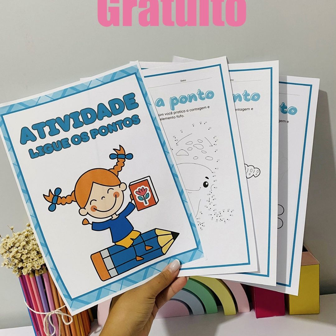 🧠✨ Atividade: Ligue os Pontos – Pratique a Contagem de Forma Divertida!